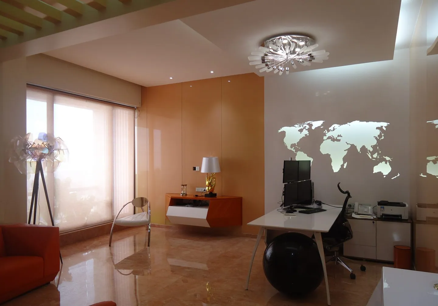 Residence living room, Worli, Mumbai